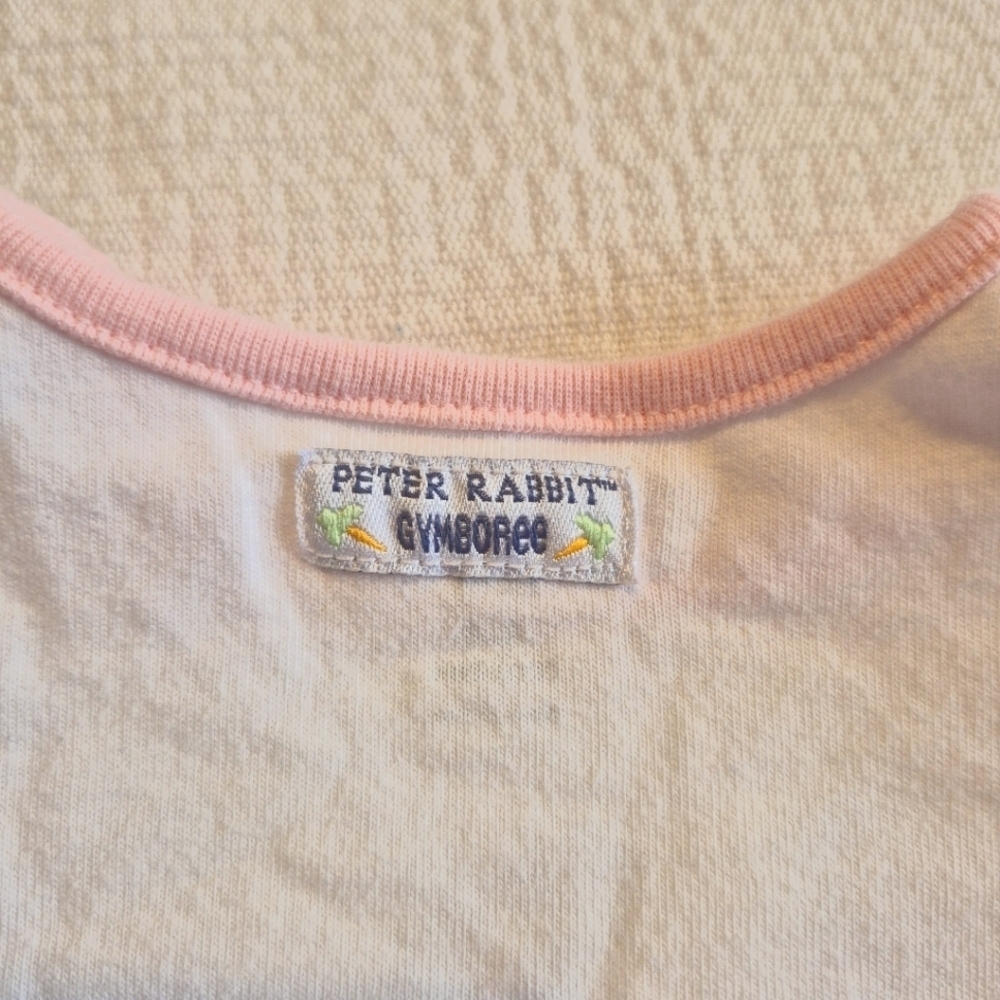 Gymboree girls 3-6 months Easter romper Peter Rabbit 1st Easter VGUC - Picture 10 of 10
